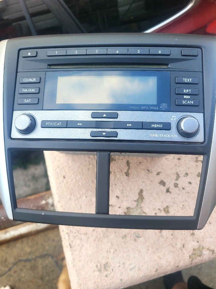 OEM SUBARU 2009 FORESTER RADIO