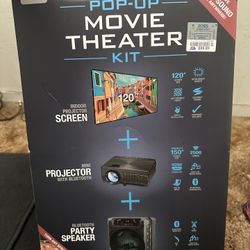 iLive Projector, Screen, & Speaker Combo