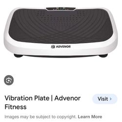 Advenor Vibration Exercise Plate With Remote