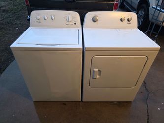 Whirlpool washer and dryer electric