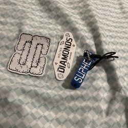 Supherb Battery Holder Case With Stickers