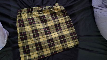 Plaid skirt