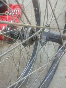 Bmx Red line rims