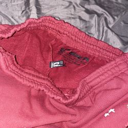 Sp5der Jogger Color Maroon 