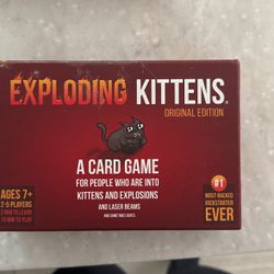 Card Game Exploding Kittens 