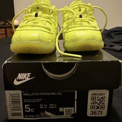 Infant Nike Foamposites Size 5c