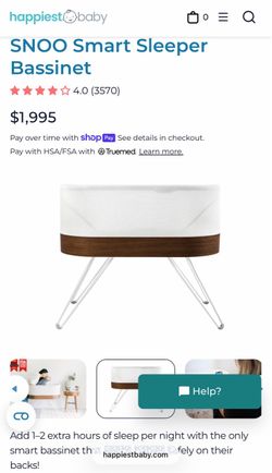 Snoo Smart Sleeper Bassinet BRAND NEW - Sealed in Box