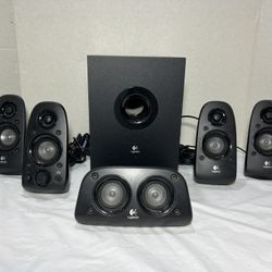 COMPLETE Logitech Z506 Surround Sound 5.1 Home Theater PC Speaker System
