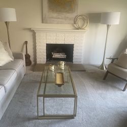 Modern Glass Nesting Coffee Tables