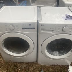 Washer Dryer Set Nice Tested Good 