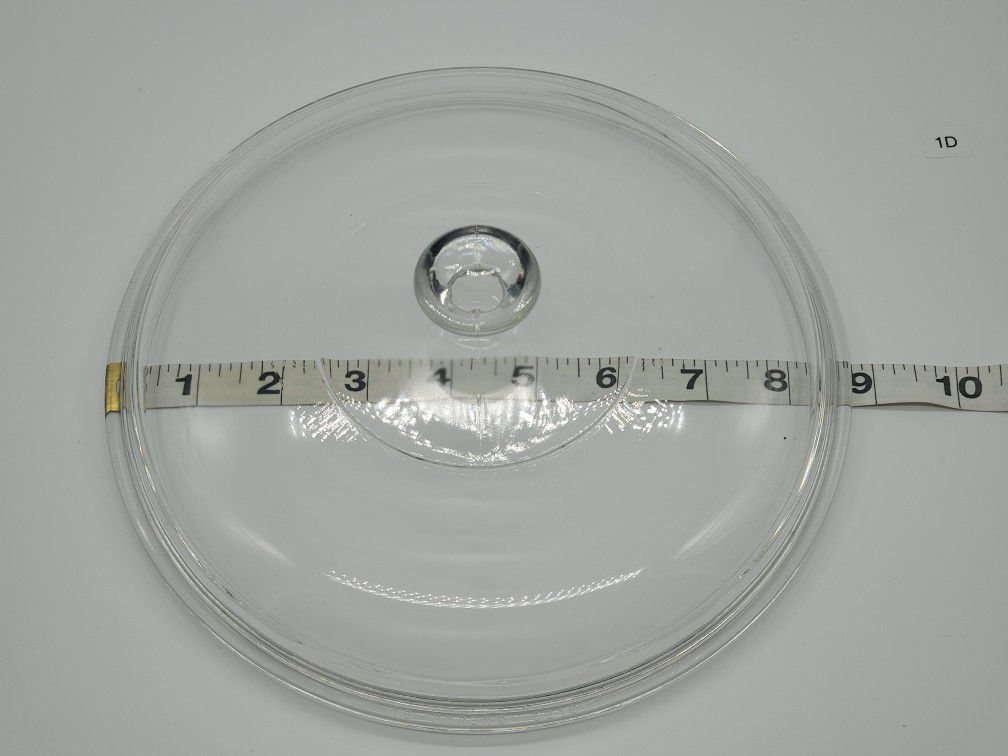 Vintage Pyrex Clear Round Glass Replacement Lid Only 624C
