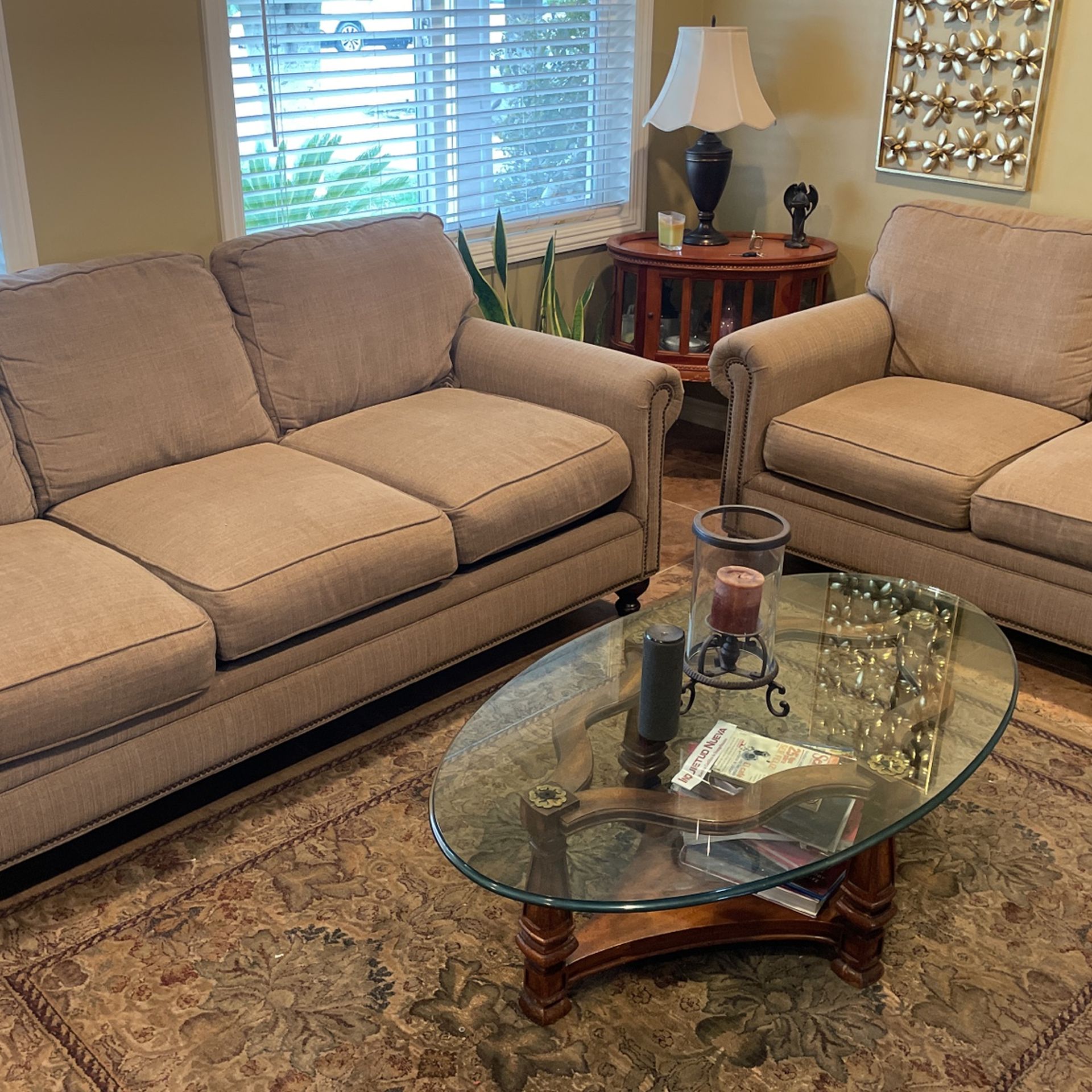 Sofa and Love Seat