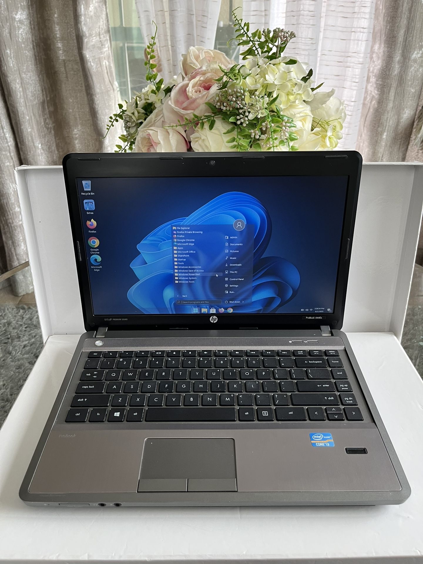 HP ProBook 4440S Laptop Notebook 14.1” Intel i3 8GB RAM 500GB HDD Windows 11 and Office - $79