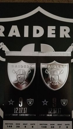 RAIDERS VS cowboys
