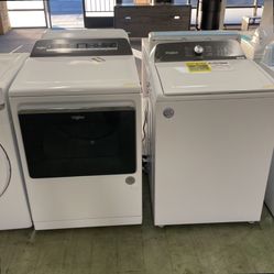 Whirlpool, Washer And Dryer