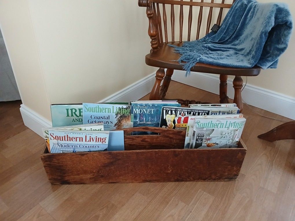 Rustic Magazine Rack / Tool Box