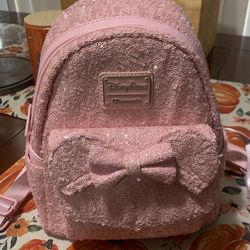 Pink Sequin Loungefly Bag