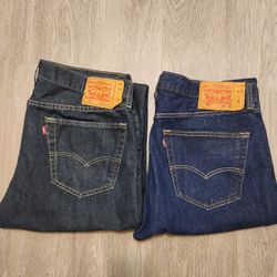 Dos Jeans Levi Size 36×30.....semi Nuevos
