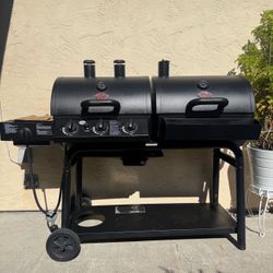 Duo Grill - Gas and Charcoal with side burner