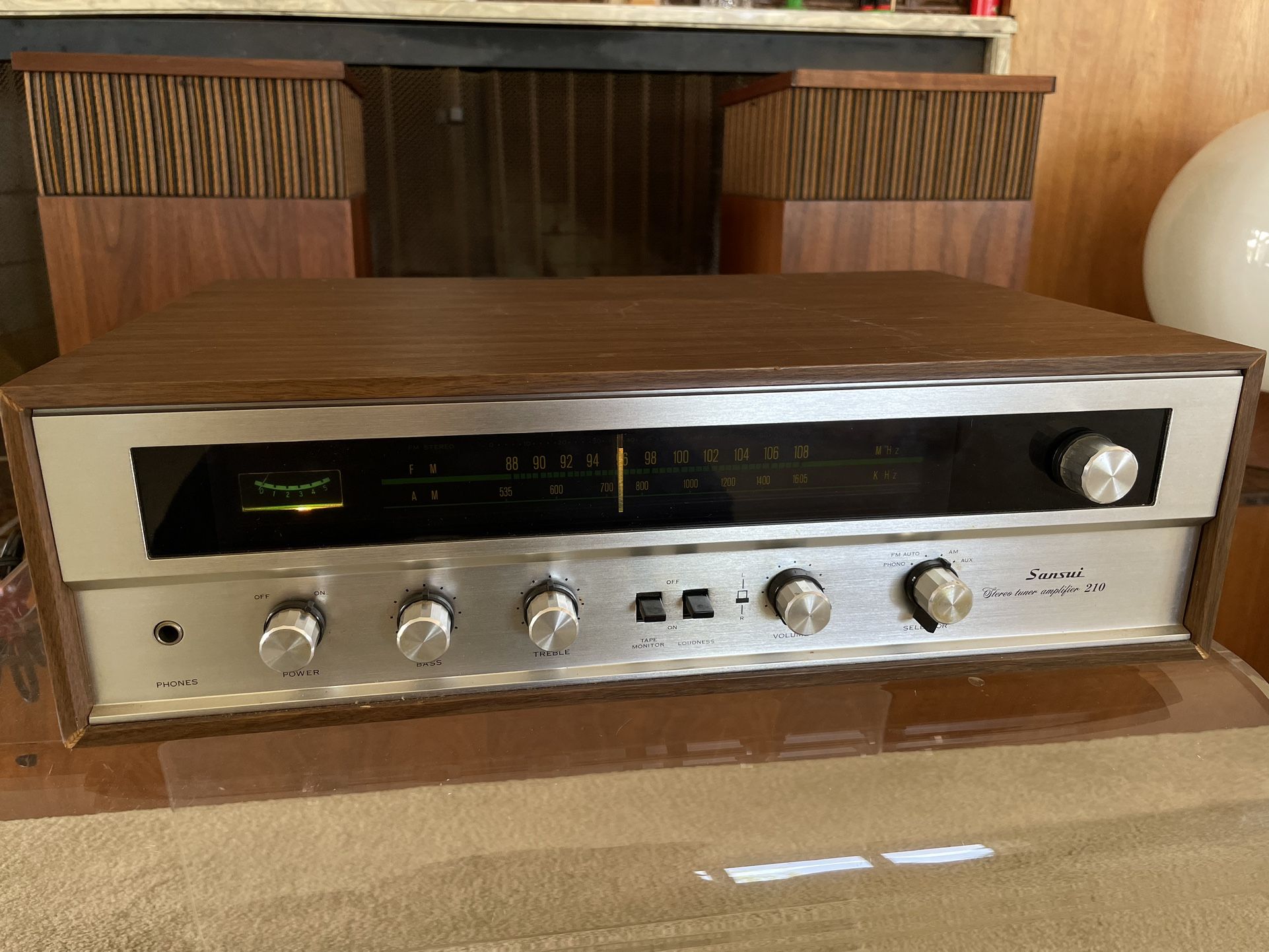 vintage Sansui stereo receiver
