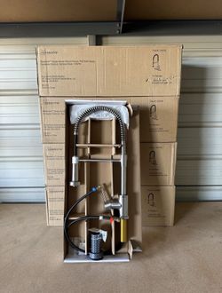 Seasons® Westwind Single Handle Kitchen Faucet, Pull Down Spray, 1.8gpm 158708