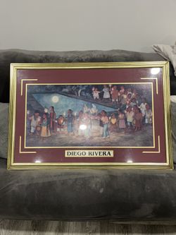 Diego Rivera Painting