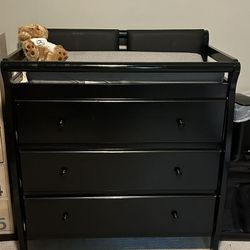 3 Drawer Dresser With Changing Table 