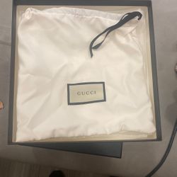 Gucci Box With Dust Bag