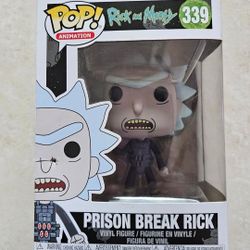 Funko POP Animation:Rick and Morty Prison Break 339 Vinyl Figure New 