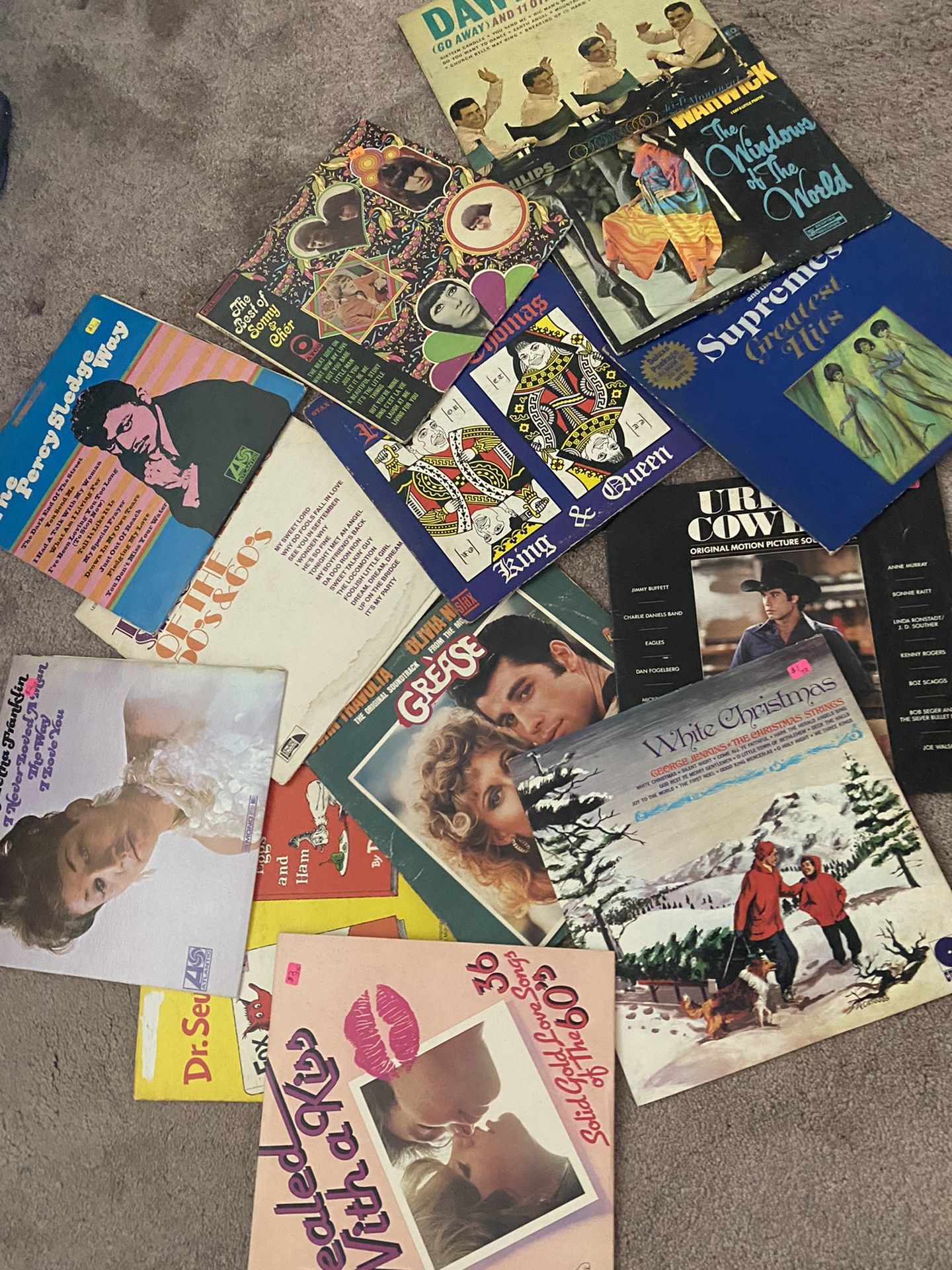 Lot Of 21 Vinyl Records