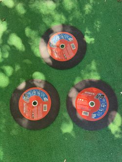 3 Diablo metal cutting blade 14”