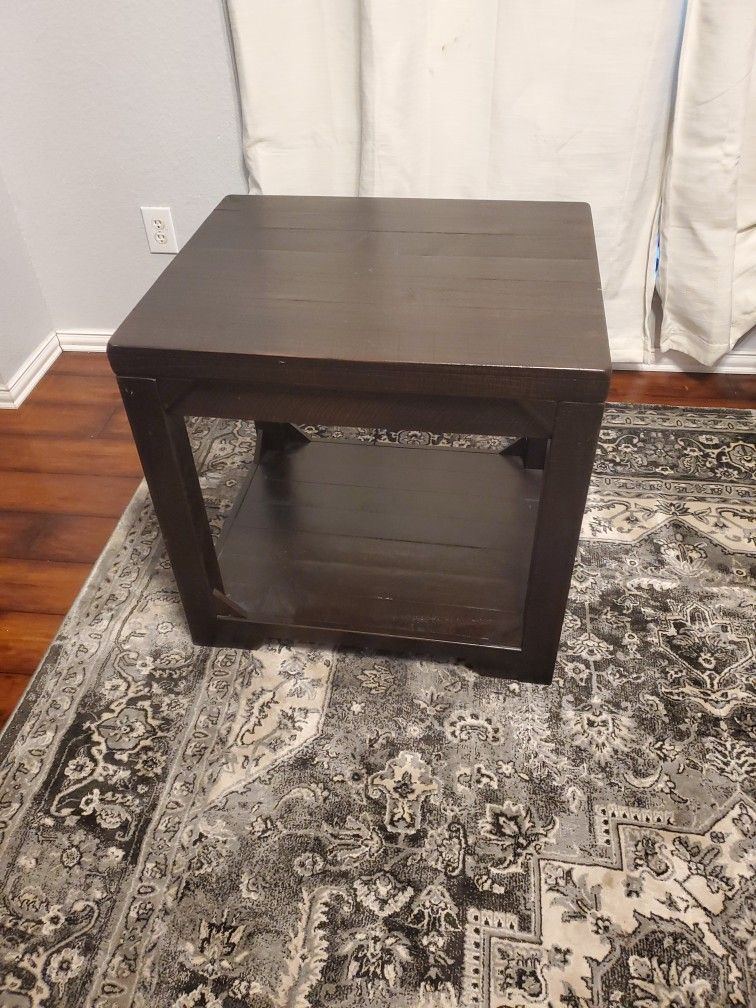 Dark Brown Ashley's End Table