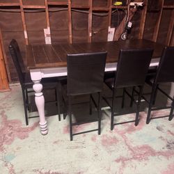 Table And 4 Chairs
