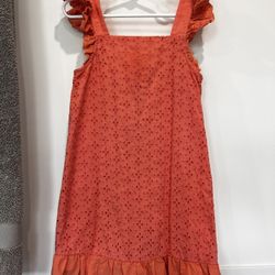 EGG New York Coral Dress Size 7