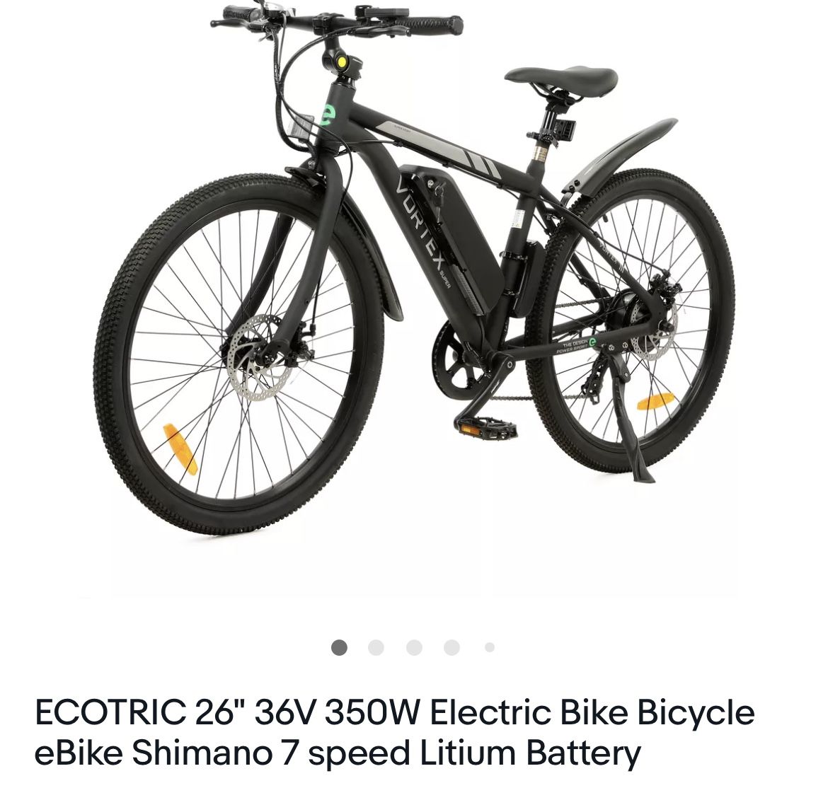 350 Watts Electric Bike