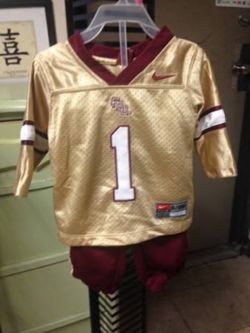 FSU 6-9 Month Football Uniform