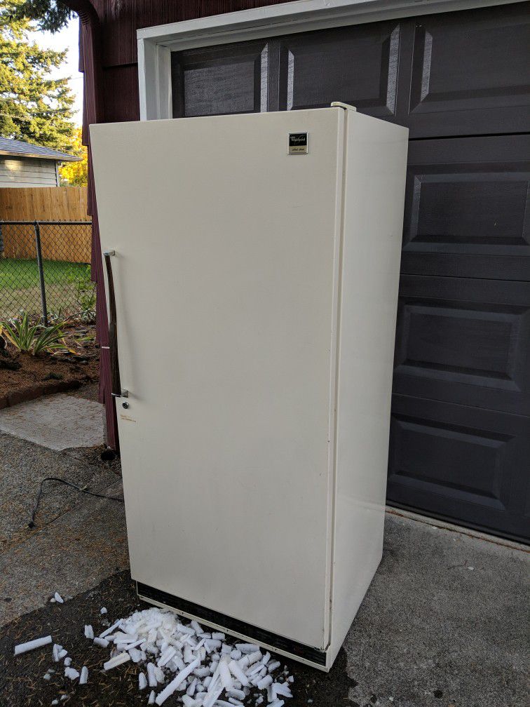 PENDING PICK UP Tall Standing Freezer That Works