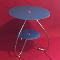 Two layers of glass table brand new