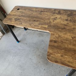 New Rustic L Shape desk 