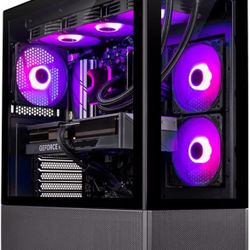 Skytech Azure Gaming PC Desktop, Intel i7 13700F 2.1 GHz (5.1GHz Turbo Boost), NVIDIA RTX 4060 Ti 8GB GDDR6X, 1TB SSD, 16GB DDR5 RAM 5200, 750W Gold P