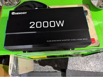 Batteries and inverter