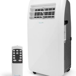 SereneLife SLPAC10 3-in-1 Portable Air Conditioner with Built-in Dehumidifier Function,Fan Mode, Remote Control, Complete Window Mount Exhaust Kit