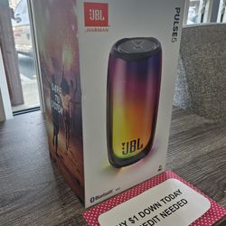 New JBL Pulse 5-Bluetooth Speaker - Payments Available - Pay $1 Down To take It home