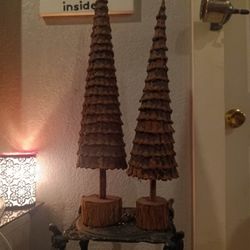 Trees And Candle Stands