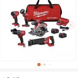 Milwawkee M18 5-Tool Combo Kit