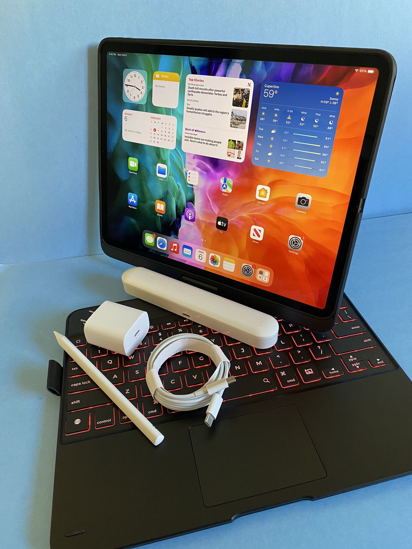 256GB Apple IPad Pro 12.9” 4th Generation (2020 Model/ Face