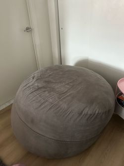 Grey Beanbag Washable Cover