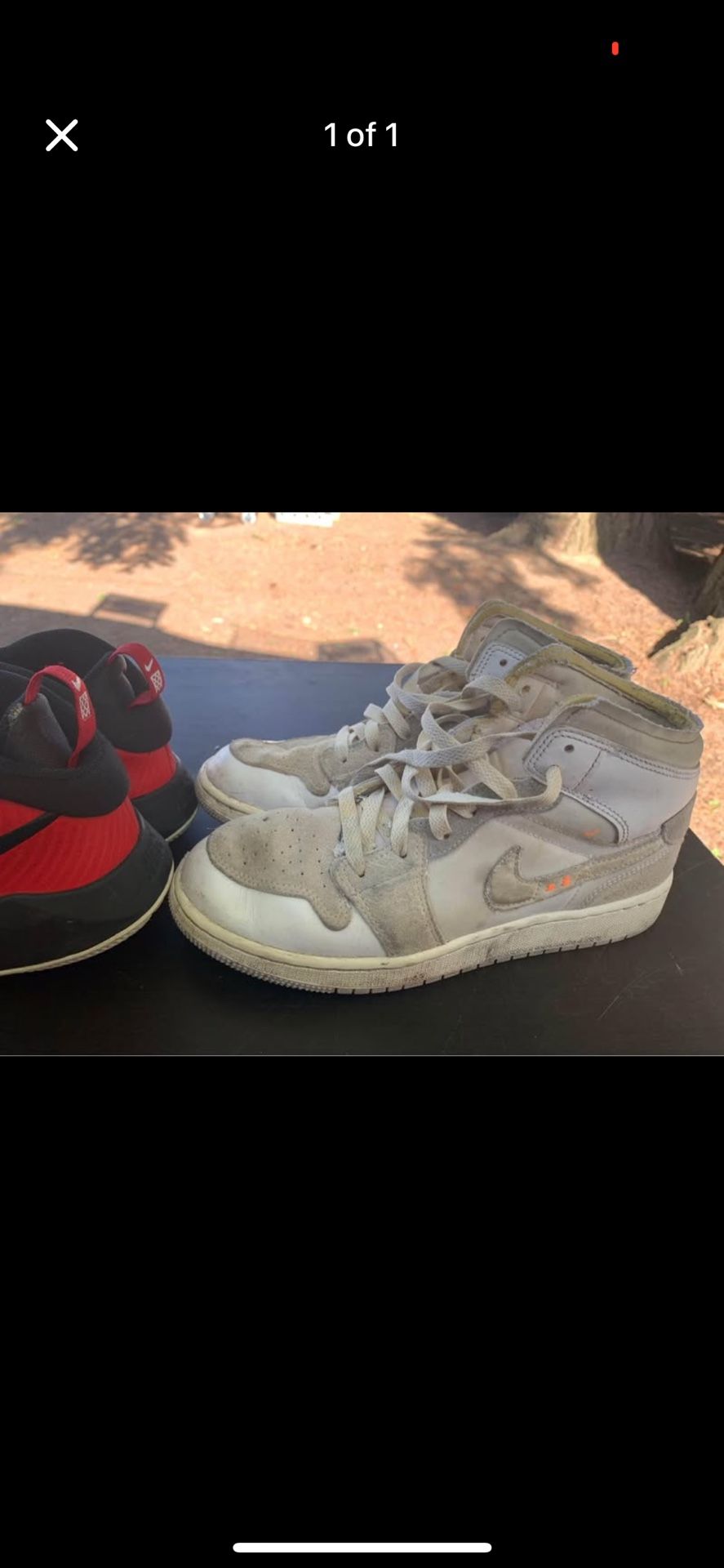 Jordan 1 Mid SE Craft Inside Out 2022 Men size 6, youth size 6, women’s size 7.5