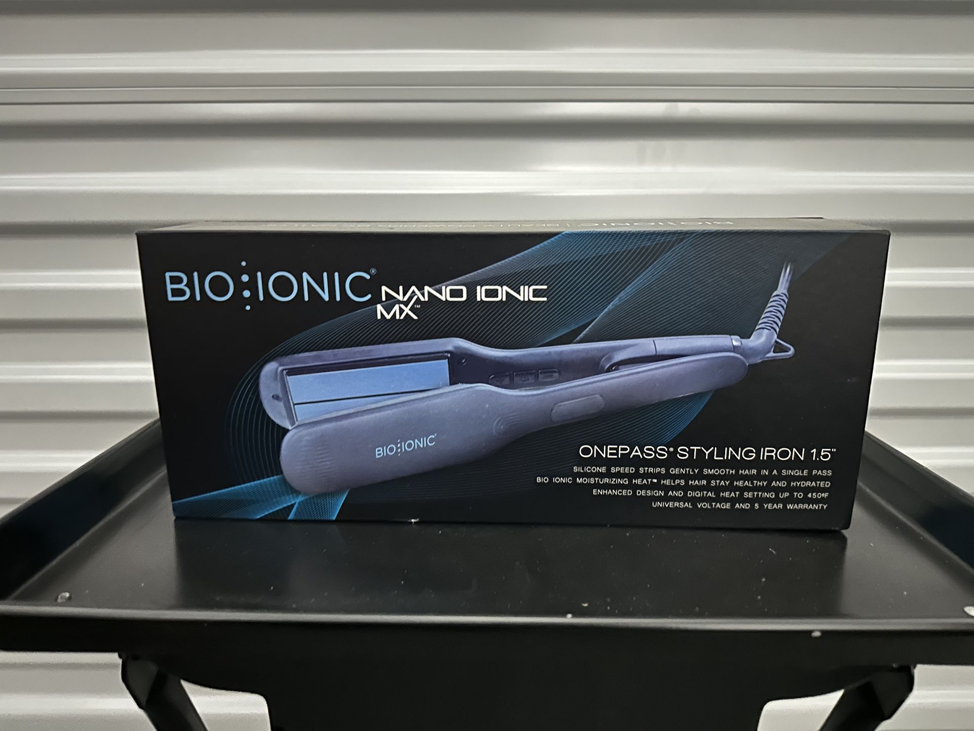 New Bio Ionic Onepass Flat Iron 1.5”