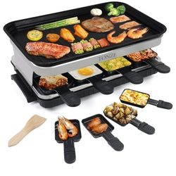Electric Indoor Grill Smokeless Korean BBQ Grill 2 IN 1 Griddle Retails $106